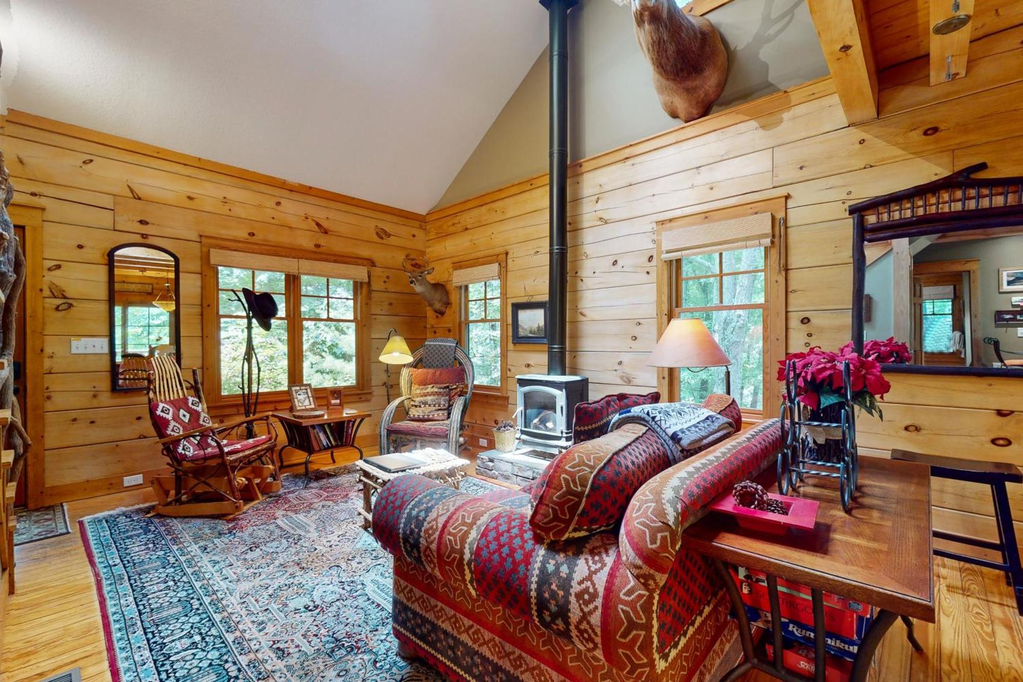 Elkhorn Cabin & Eagles Wing Lodge Asheville Exterior foto