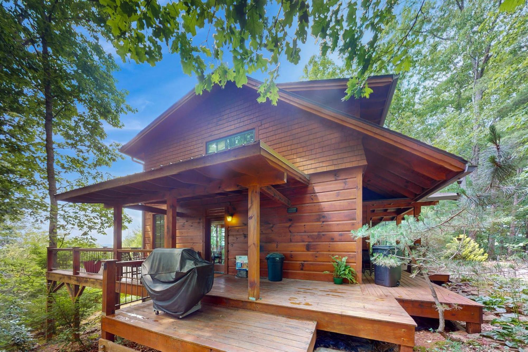 Elkhorn Cabin & Eagles Wing Lodge Asheville Exterior foto