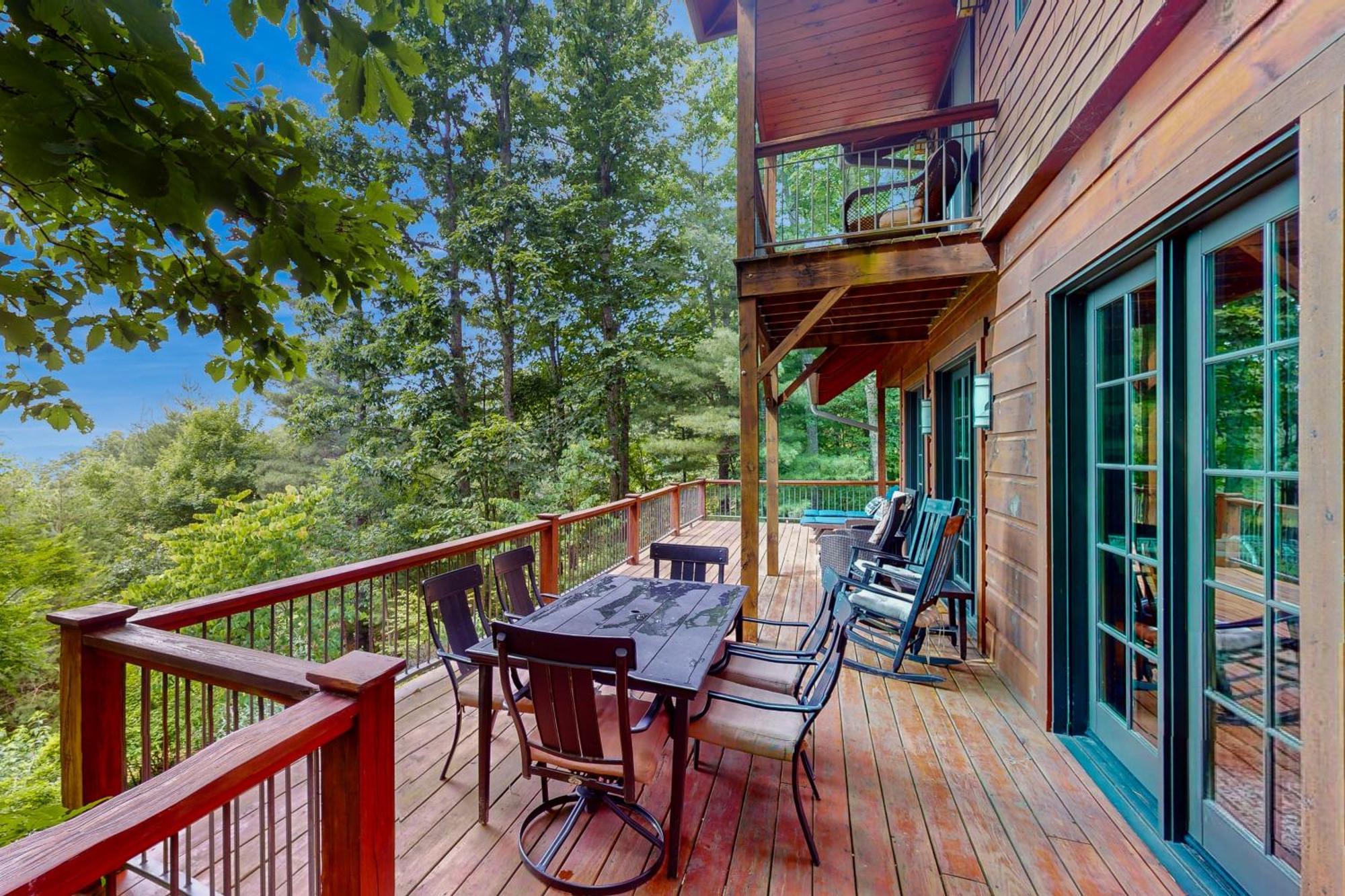 Elkhorn Cabin & Eagles Wing Lodge Asheville Exterior foto