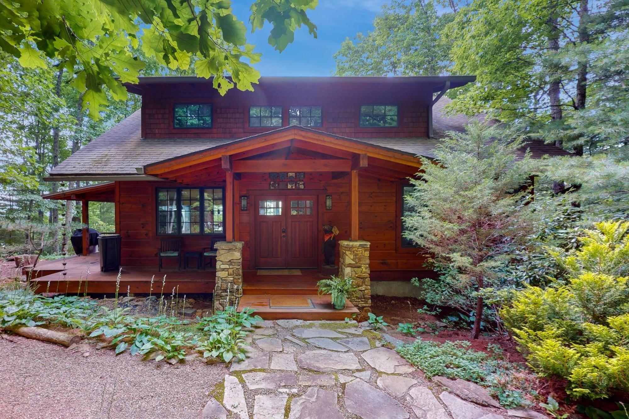 Elkhorn Cabin & Eagles Wing Lodge Asheville Exterior foto